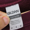 Vintage Gildan Sweatshirt Crewneck Red Men The Beatles Embroidered Cotton Medium